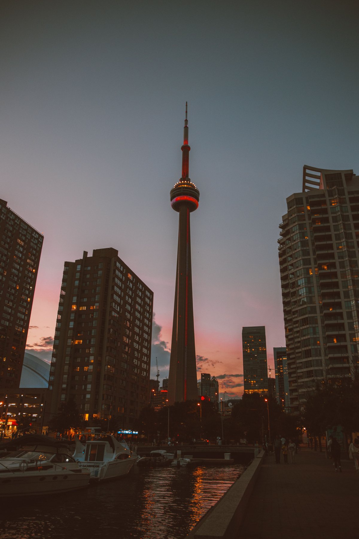 Hawks Facility Solutions, CN Tower and the Toronto skyline